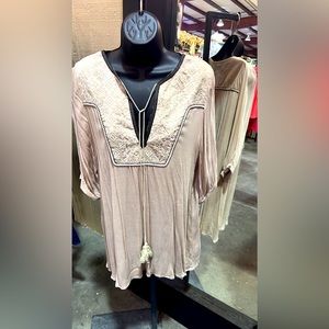 Gauze dress in Tuape